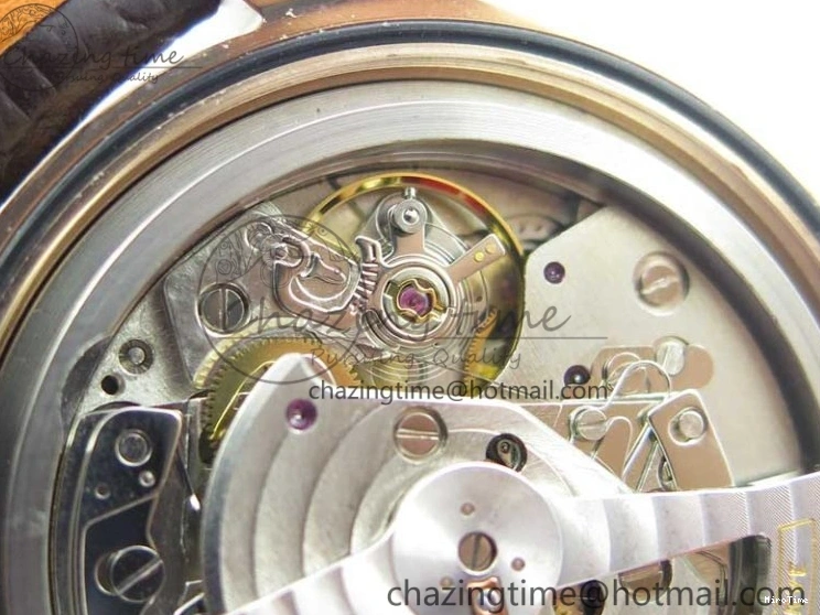 MIROTIME 0321 Lightweight Portugieser Chrono  42 IW390406 RG ZF 1:1 Best Edition White Dial on Brown Leather Strap A 7123